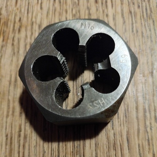M16 die hexagonal nut - hexagonal,