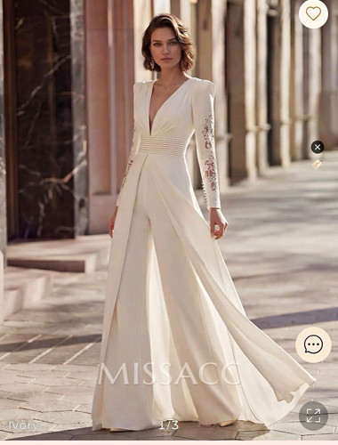 Missacc ivory line neck - ivory, a-line