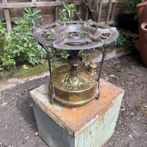 Vintage brass kerosene