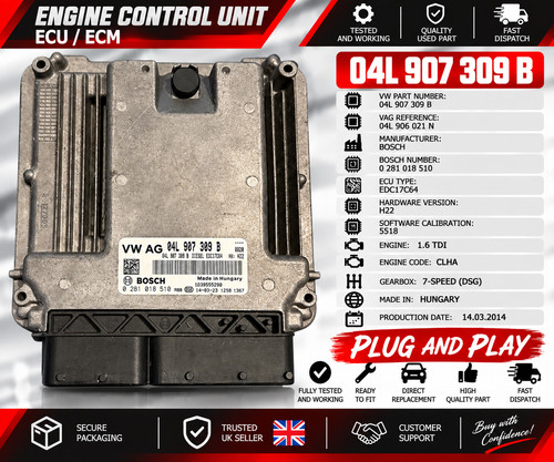 Vag tdi clha ecu - tdi,