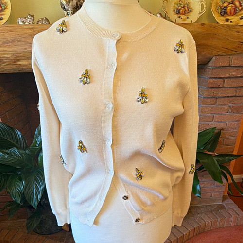 Karen millen cream knit - millen, bee