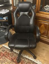 Black Executive Racing Gaming Office Chair Lift Swivel Computer Desk Chair