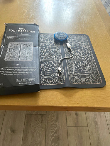 Ems foot massager mat with - foot,