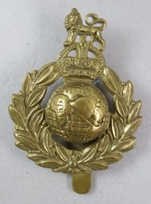 Military Brass K/C Cap Badge