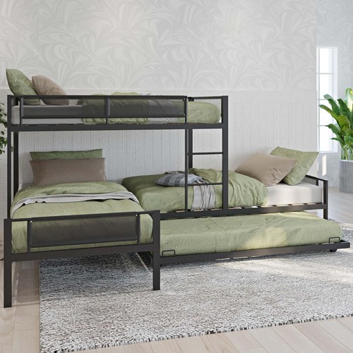 Oversized shaped triple bunk - oversized, l-shaped