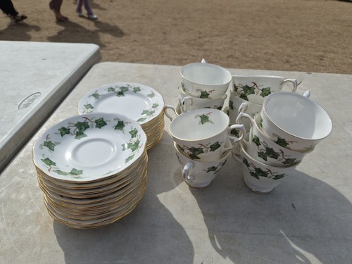 Vintage colclough ivy leaf tea - vintage,