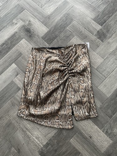 Zara brown sequin - , leopard