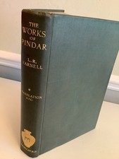 The Works Of Pindar By Lewis Farnell HB 1930 Macmillan Very Good
