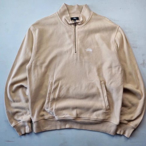 Stussy beige embroidered - beige, 1/4