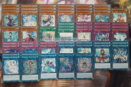 Yugioh marincess deck - marincess, cards