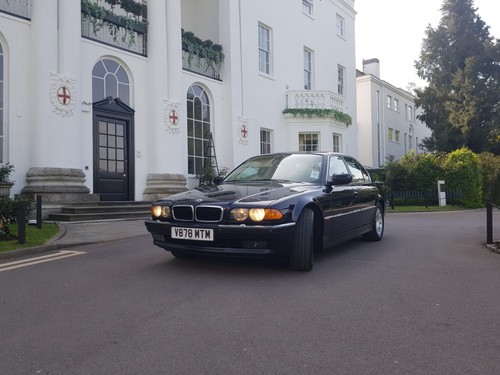 Bmw 735i from - in, a