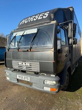Man 7.5 Ton  Horsebox ideal