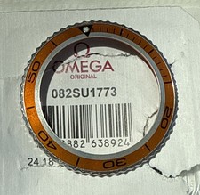 omega seamaster Orange Bezel 