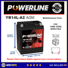 Yb14l agm powerline - agm,