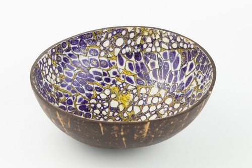 Dipping bowl coconut shell - coconut,