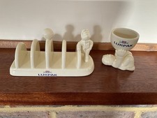 Lurpak Vintage Egg Cup and Toast Rack Set