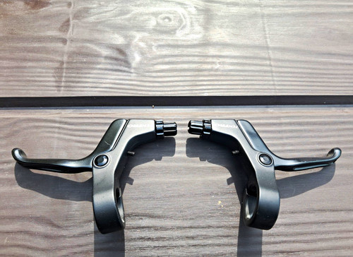 Tektro black flat bar - black,