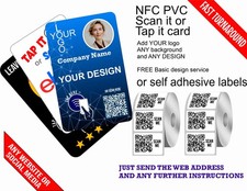 QR CODE LABELS Custom Personalised Self Adhesive Labels Printed Black 51mmx38mm