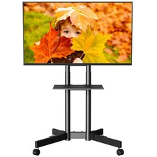 BONTEC Mobile TV Stand on