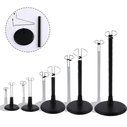 Adjustable doll display stand - adjustable,
