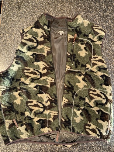 2xl reversible camo sherpa - reversible,
