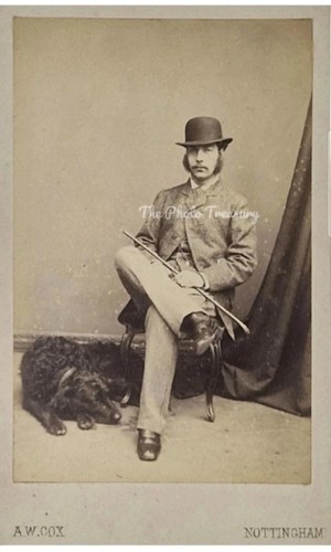 Cdv handsome man - cdv,