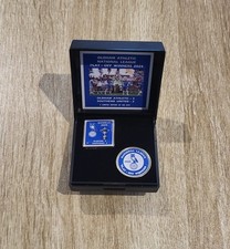 Oldham Athletic National League Play-off Winners 2025 Lim Edition Badge Set.