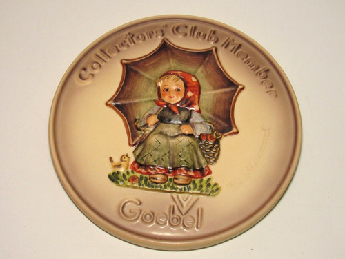Umbrella girl 1978 hummel - umbrella,