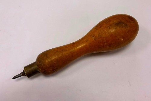 Vintage scratch awl hardwood - vintage,,