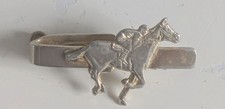 Vintage Horse Racing Tie Clip
