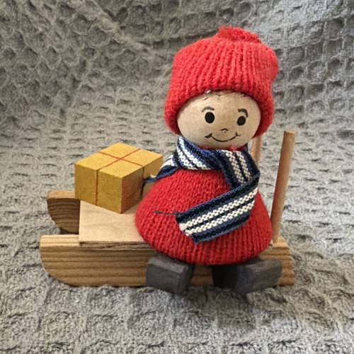 Vintage sweden wooden - wooden, tomte