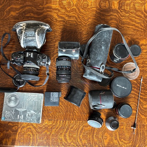 Canon 35mm slr film camera - a-1,