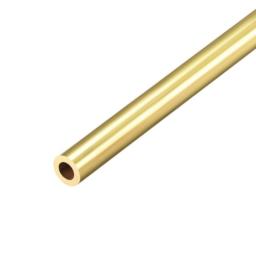 Brass round tube - brass, length