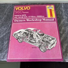 Haynes Volvo 140 Series 1966 To 1974, 142,144&145 1778cc 1986cc   28