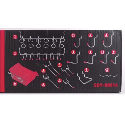 Pegboard hooks 121 - pegboard, piece