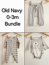 Old Navy Baby Boy 0-3m Gray
