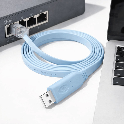 Usb rj45 console cable - usb,