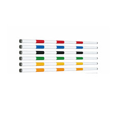 Plastic horse showjump poles - plastic,