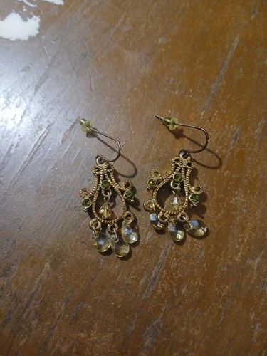 Vintage chandelier earrings - vintage,