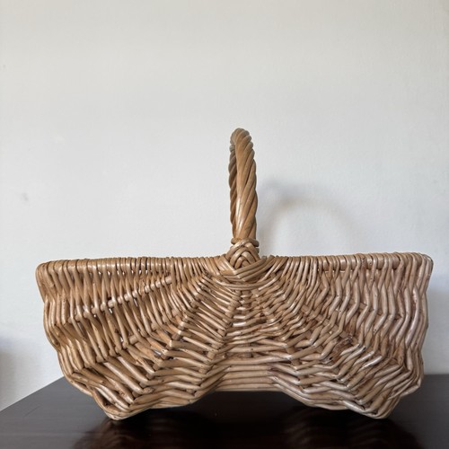 Large rustic handwoven willow - rustic,