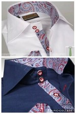 ITALIAN DESIGNER Navy Blue or