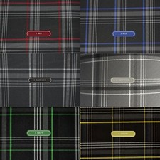 Gti plaid car upholstery - plaid,