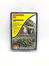 Woodland Scenics Landscape Learning Kit - Ground Cover, Earth Undercoat, Glue
