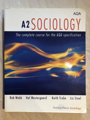 Sociology aqa complete - aqa,