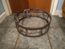 Stand for Horseshoe Sculpture Sphere Ball Globe 45 cm diameter Hand Crafted 