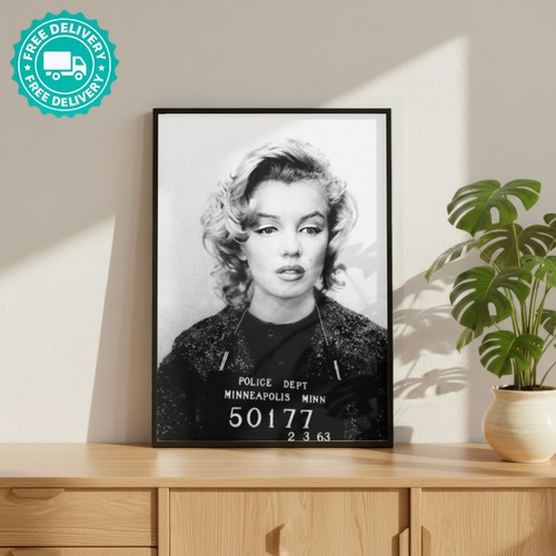 Marilyn monroe mugshot model - mugshot,