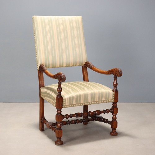 Antique baroque high chair - baroque,