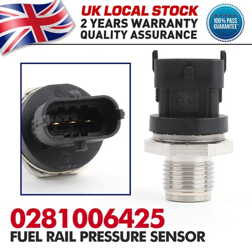Fuel rail pressure sensor - rail,