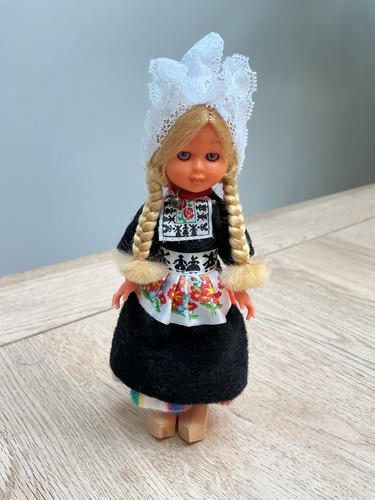 Vintage national costume - national, doll