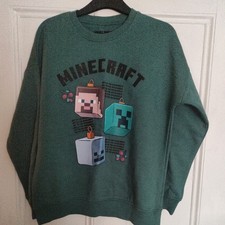 green minecraft Long Sleeved